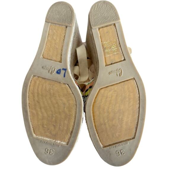 Missoni x CASTANER Carina chevron wedge espadrilles Size 6 Multicolor - Picture 7 of 13